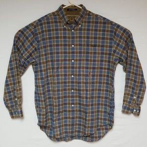 Tommy Hilfiger Plaid Long Sleeve Button Down